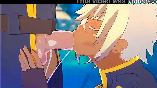 Horny Anime Virgin Fights Enemies for Hardcore Action Sex Scenes