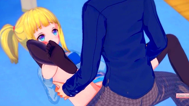 Kizuna Akari Shimakaze Hot Striptease Dance With Big Boobs & Ass Ecchi Showdown