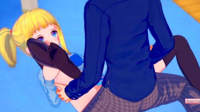 Kizuna Akari Shimakaze Hot Striptease Dance With Big Boobs & Ass Ecchi Showdown