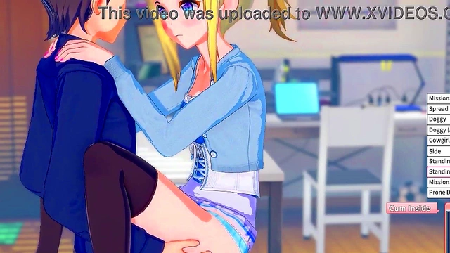 Kizuna Akari Shimakaze Hot Striptease Dance With Big Boobs & Ass Ecchi Showdown