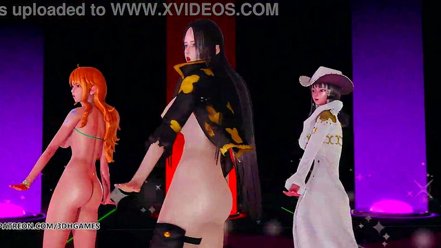 Busty Samus Aran Anime Sex in Shiny Bikini for Hot POV Fantasies