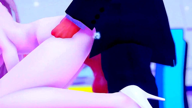 Big-Busted Sakurako Gets Her Boobs Fucked Hard In Anime Style Session