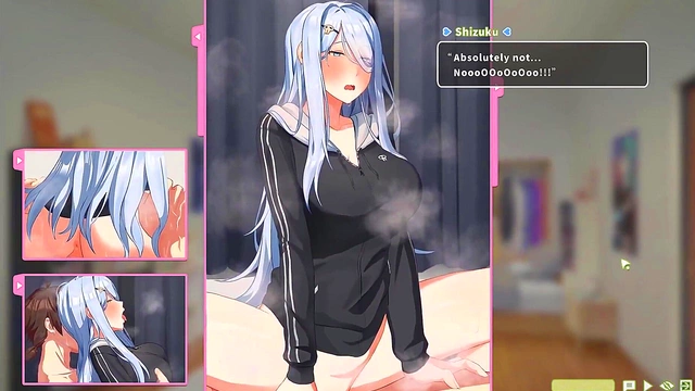 Step Sister Seduces With Giant Tits & Self-Pleasure Cum Show