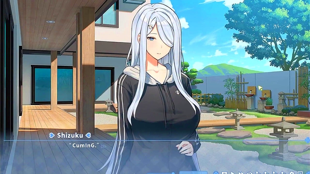 Step Sister Seduces With Giant Tits & Self-Pleasure Cum Show