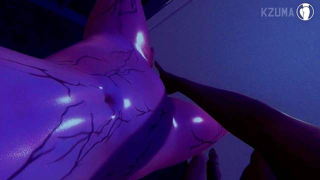 Big-Assed Anime Babe Gets Pounded by Big Dick for Disco Bathroom Orgasm