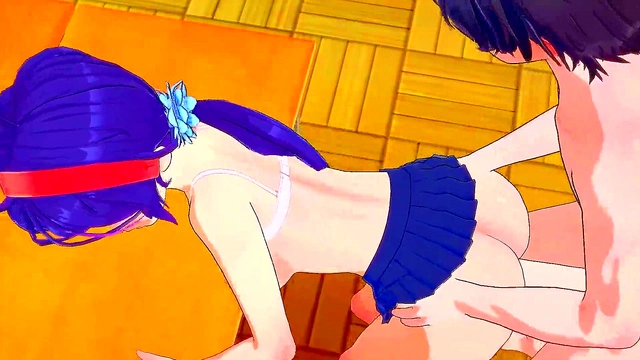 Huge-Busted Esmeralda Gets Threesome Double Penetration Doggy Style Anal