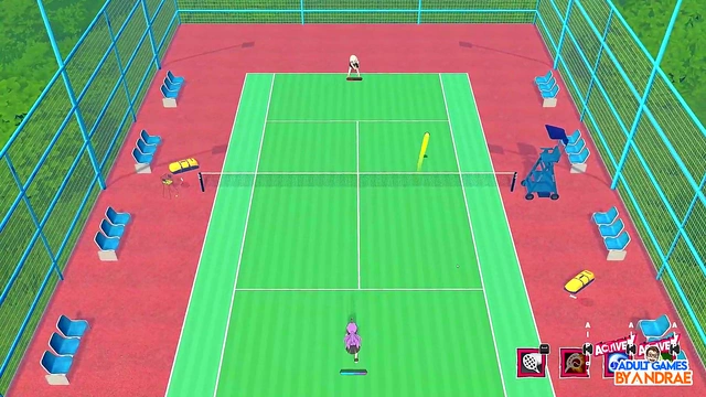 Komi Takes Big Dildo To Her Ass While Fucking A Giant Dick In Her Pussy