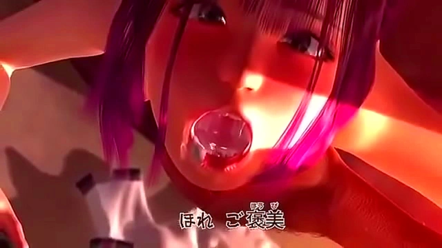 Hentai Lapdog Worshiping Big Boobs Gets Cucked By Hot Babe's Temptation Scene