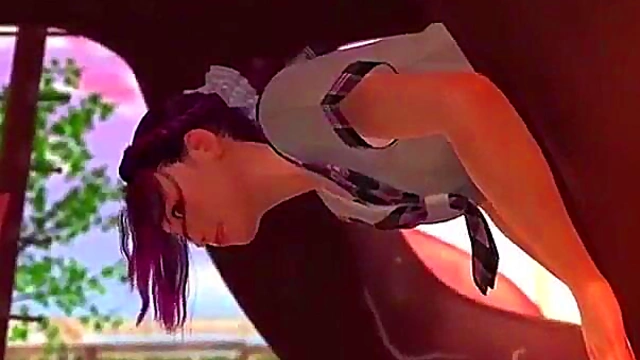 Hentai Lapdog Worshiping Big Boobs Gets Cucked By Hot Babe's Temptation Scene