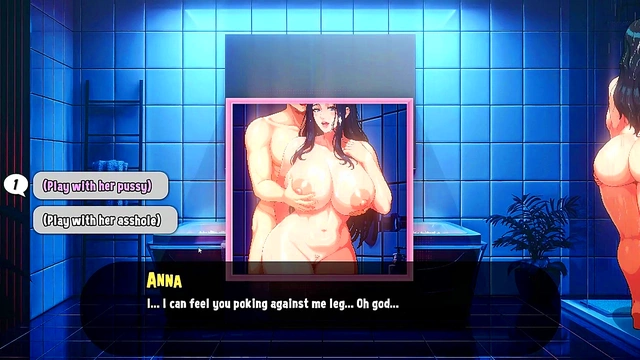 Step Sister Gets Drenched Twice by Huge Dick in Hot Summer Anime Romp