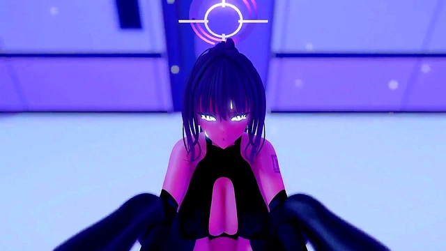 Horny Delva Sucks Big Dick While Her Massive Boobs Shake Seductively