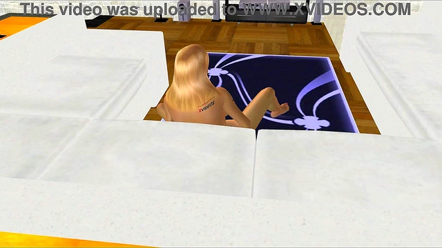 Blissful Anime Wife Tempts Nei or With Her Curvy Body While Husband's Away