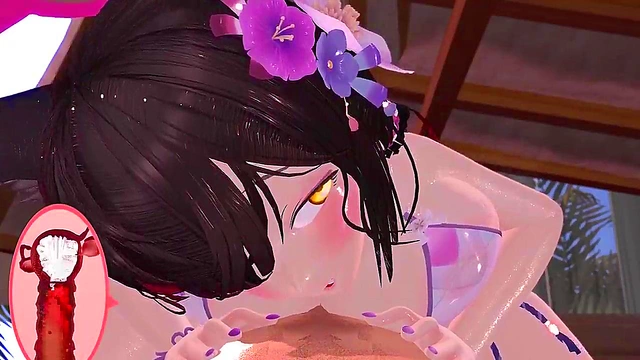 Busty Christmas Elf Tempts Santa With Hot Blowjob And Massive Tits Creampie