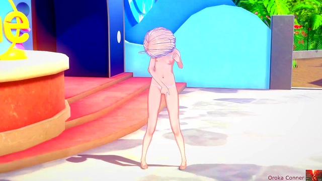 Busty Anime GF Shows Off Costumes for Blowjob & Anal Action Compilation Finale