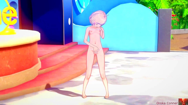 Busty Anime GF Shows Off Costumes for Blowjob & Anal Action Compilation Finale