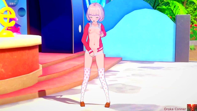 Busty Anime GF Shows Off Costumes for Blowjob & Anal Action Compilation Finale