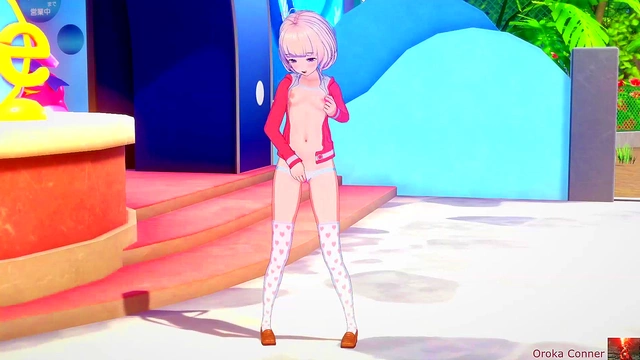 Busty Anime GF Shows Off Costumes for Blowjob & Anal Action Compilation Finale