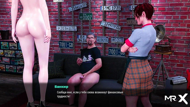 Busty Anime Doll Gets Her Panties Torn for Rough Sex Game Session