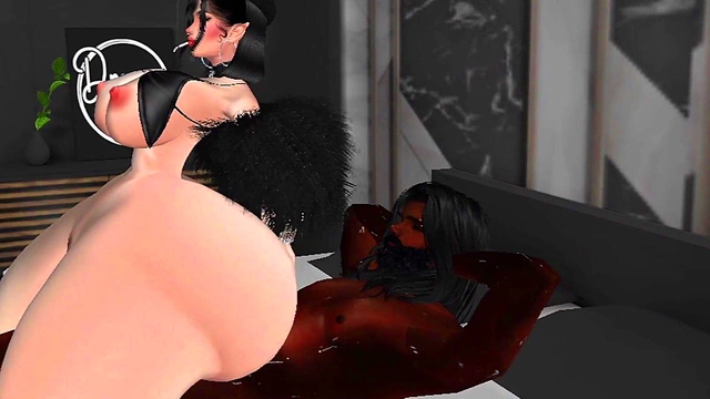 Blonde Babe Gets Big-Cock Pleasure Post-Dinner in Anime Dungeon Creampie Blowjob Orgy