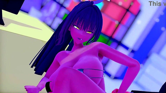 Big-Breasted Delva & Evelyn Satisfy Each Other With Hot Anime Sex