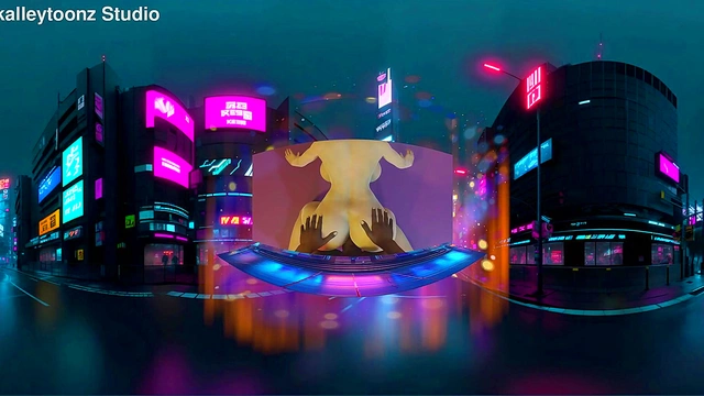 Hot Anime Babe Kitagawa Marin Rides Dildo Machine for Hardcore Squirt Orgasm Bliss