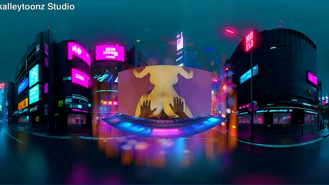 Hot Anime Babe Kitagawa Marin Rides Dildo Machine for Hardcore Squirt Orgasm Bliss