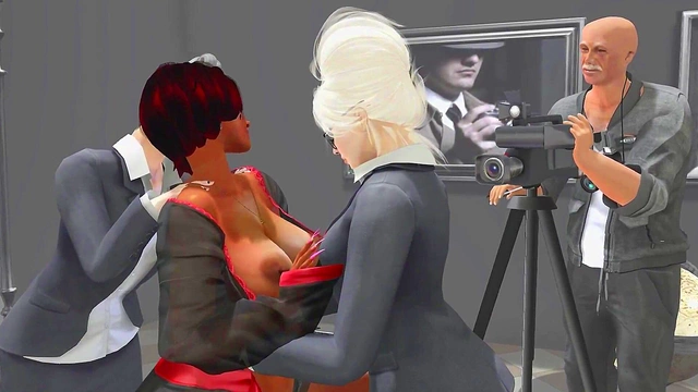 Teen Shion's Threesome with Monsters Ends in Subtitled Tentacle Orgasms