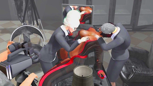 Teen Shion's Threesome with Monsters Ends in Subtitled Tentacle Orgasms