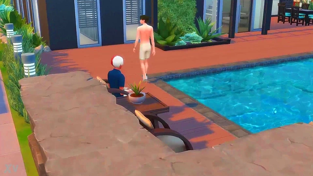 Kazusa Gets Her Pussy Fucked by Anime Cat Guy for Orgasmic Cummies