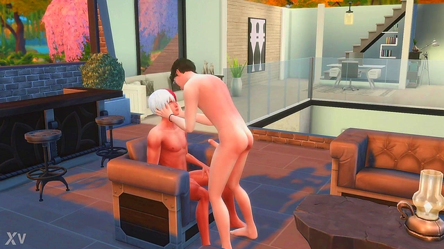 Kazusa Gets Her Pussy Fucked by Anime Cat Guy for Orgasmic Cummies