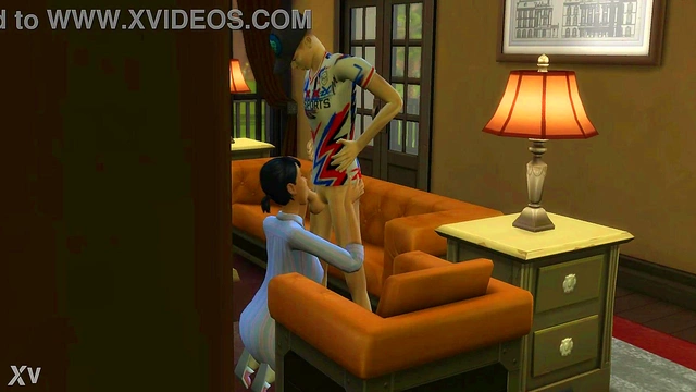 MILF Teacher Gets Big Dick Blowjob & Facial Cumshot Creampie