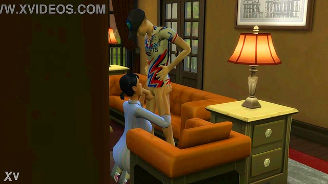 MILF Teacher Gets Big Dick Blowjob & Facial Cumshot Creampie