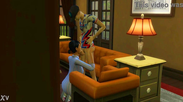 MILF Teacher Gets Big Dick Blowjob & Facial Cumshot Creampie