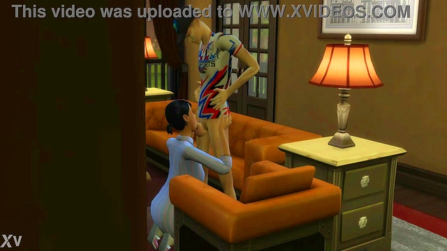 MILF Teacher Gets Big Dick Blowjob & Facial Cumshot Creampie