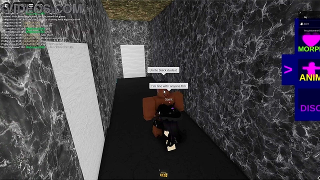 Redhead Momo Gets Big-Dicked Anime Dude's Cream All Over Her Tits In Public Square