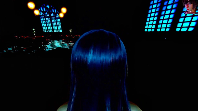 BW Goth Babe Loses Bet - Oral Sex + Pussy Fuck in 3D Anime Porn Adventure