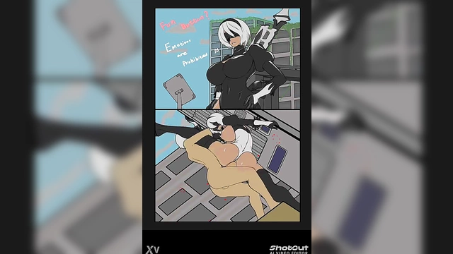 Lux Takes Alien Cock for Fake-Cum Filled Anime Creampie