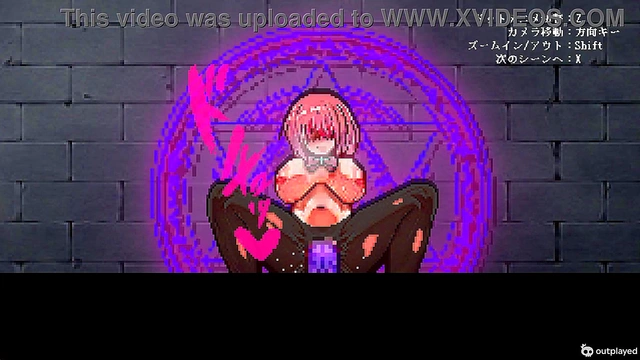 Huge Breasts Lucie Entices With Tempting Anime Blowjob Action