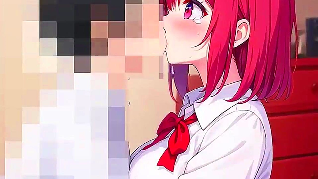 Succubus Schoolgirl Tempts Eroge Hero for Anime Orgy Fantasies