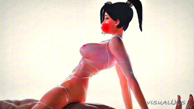 Hentai Babe Lucie Sucks Big Dick & Gets Fucked Hard For Massive Cumshots