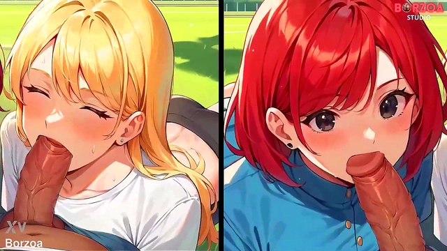 Busty Anime Women Enjoy Multiple Rounds Of Ecchi Sex Games