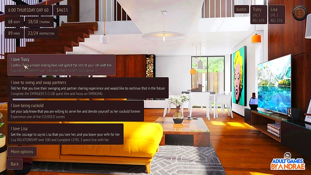 Busty Anime Cutie Gives HandJob & Finger Orgasm To Tattooed Guy