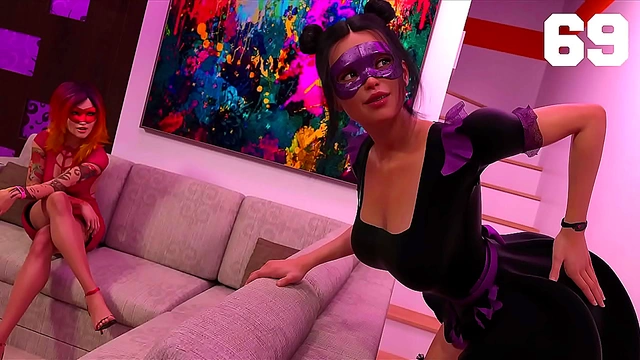 Thick Anime Beauties Show Off Their Big Boobs for Erotic Photoshoot