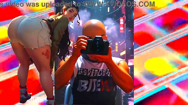 Gigantic Tits Teen Gets Plowed By Giant Cock In Anime Style Blowjob Orgy