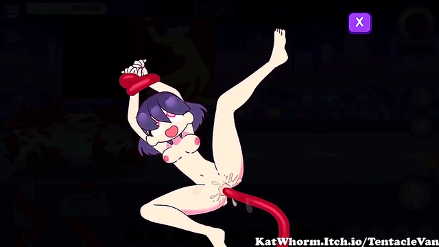 Horny Slut Sucks Big Dick for Virtual Sex Orgasm in Second Life Fantasy World