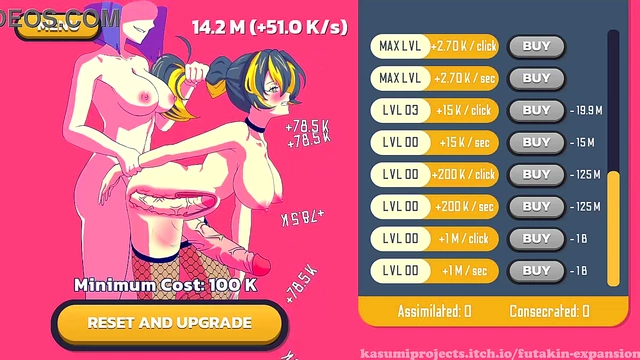 Angewomon Gets Futanari Dicks In Every Hole for Intense Orgasms!