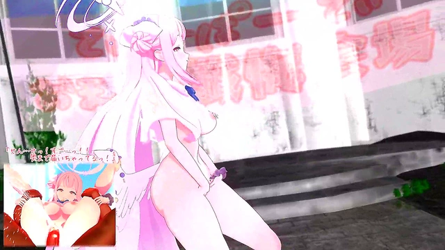 Soft-Green Haired Anime Teen Gets Fucked Hard By A Giant Dick In Missionary Style