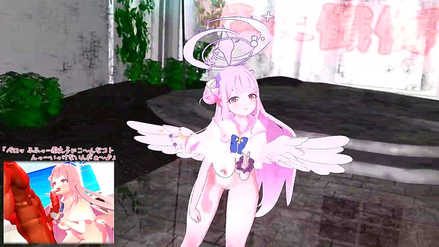 Soft-Green Haired Anime Teen Gets Fucked Hard By A Giant Dick In Missionary Style