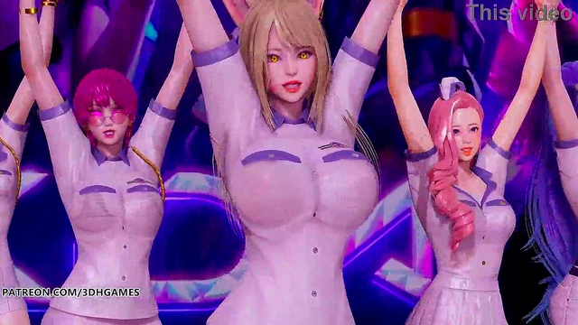 Vivian's Busty Anime Body Gets Fucked Hard for Anal CreamPie