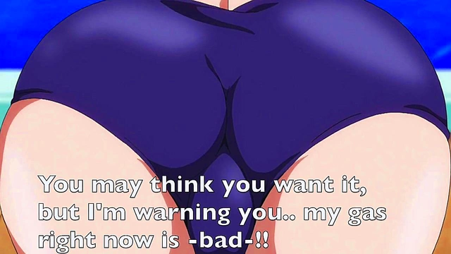 Sexy Big-Breasted Anime Babe Posing Seductively for Your Pleasure!